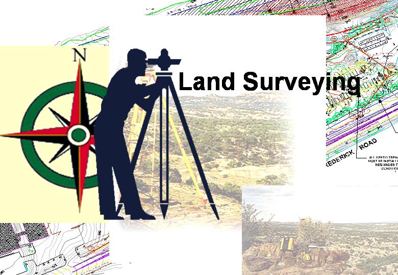 How do you survey land?